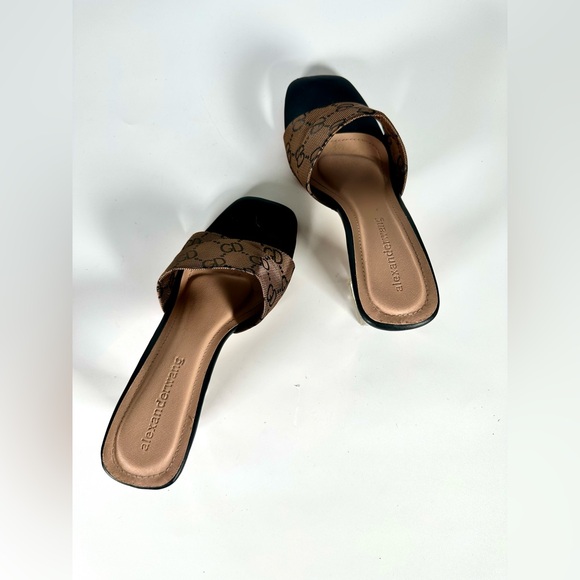 Alexander Wang Women's Slide Sandals Heels W8 - Picture 7 of 16